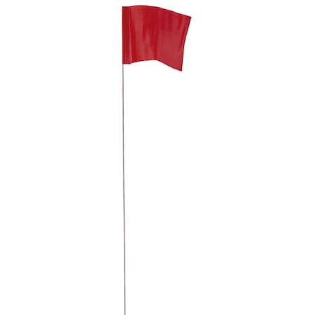 Milwaukee Tool 2.5 in. x 3.5 in. Red Stake Flags 78-007